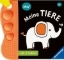 Buchcover und Innenansicht für das Buch: Play+ flip&pop Meine Tiere - ab 6 Monate