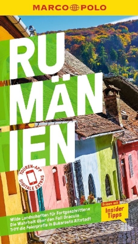 Buchcover und Innenansicht für das Buch: MARCO POLO Reiseführer Rumänien