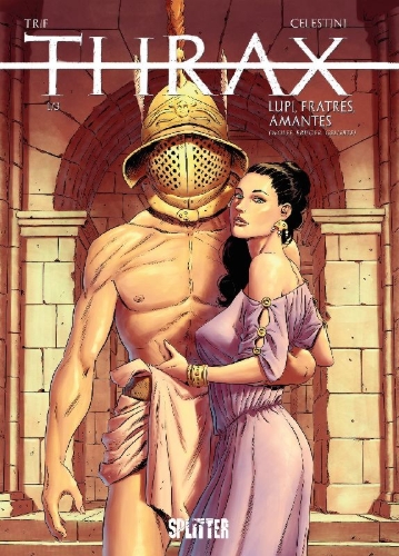 Buchcover und Innenansicht für das Buch: Thrace 1