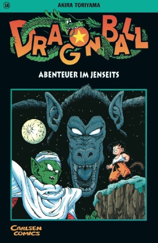 Buchcover und Innenansicht für das Buch: Dragon Ball 18. Abenteuer im Jenseits
