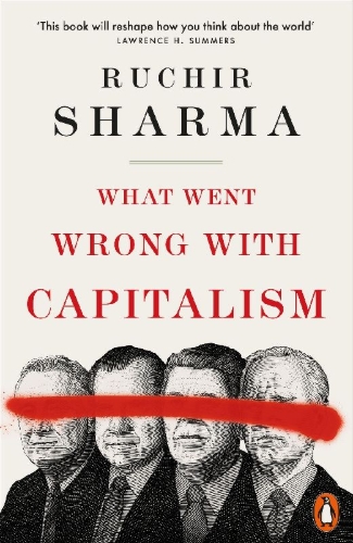 Buchcover und Innenansicht für das Buch: What Went Wrong With Capitalism