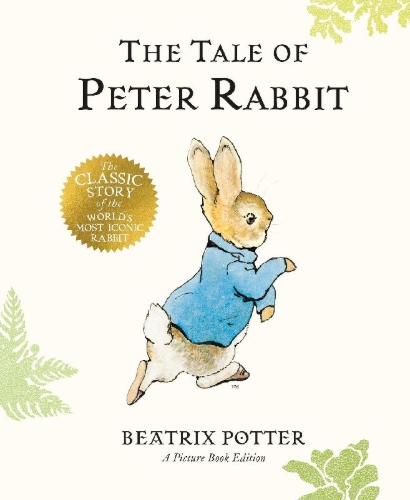 Buchcover und Innenansicht für das Buch: The Tale of Peter Rabbit Picture Book
