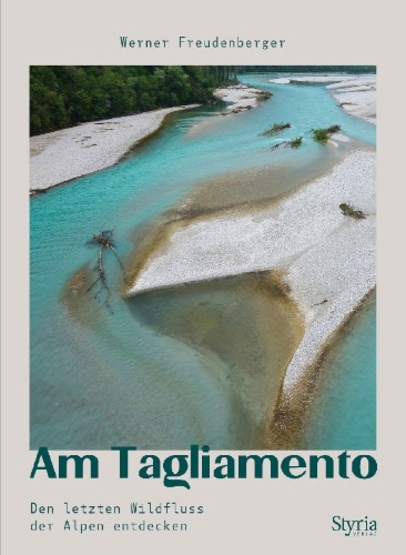 Buchcover und Innenansicht für das Buch: Am Tagliamento