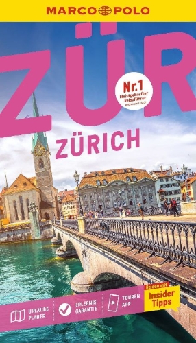 Buchcover und Innenansicht für das Buch: MARCO POLO Reiseführer Zürich