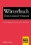Buchcover und Innenansicht für das Buch: Wörterbuch Österreichisch-Deutsch