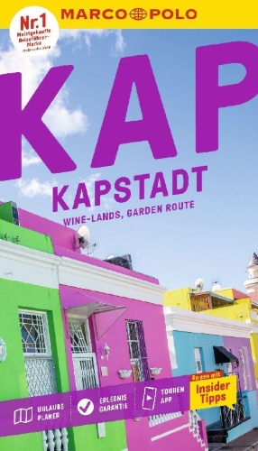 Buchcover und Innenansicht für das Buch: MARCO POLO Reiseführer Kapstadt, Winelands, Garden Route
