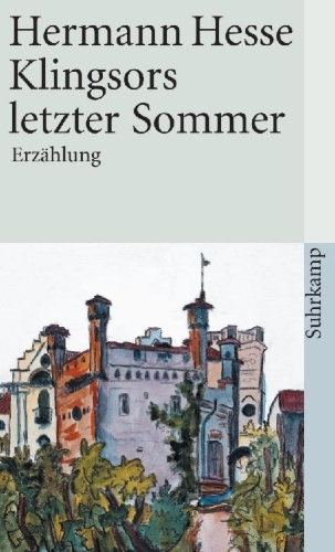 Buchcover und Innenansicht für das Buch: Klingsors letzter Sommer