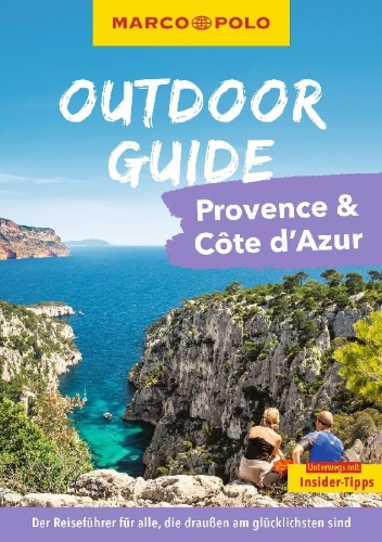 Buchcover und Innenansicht für das Buch: MARCO POLO OUTDOOR GUIDE Reiseführer Provence & Côte d'Azur