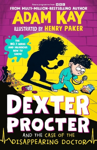 Buchcover und Innenansicht für das Buch: Dexter Procter and the Case of the Disappearing Doctor