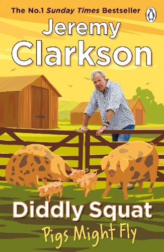 Buchcover und Innenansicht für das Buch: Diddly Squat: Pigs Might Fly