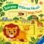 Buchcover und Innenansicht für das Buch: Mein Schiebe-Mitmachbuch - Wilde Tiere