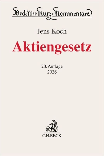 Buchcover und Innenansicht für das Buch: Aktiengesetz. AktG