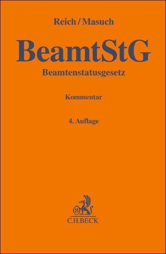 Buchcover und Innenansicht für das Buch: Beamtenstatusgesetz. BeamtStG