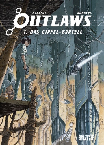 Buchcover und Innenansicht für das Buch: Outlaws. Band 1