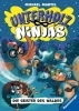 Buchcover und Innenansicht für das Buch: Unterholz-Ninjas, Band 4 - Die Geister des Waldes