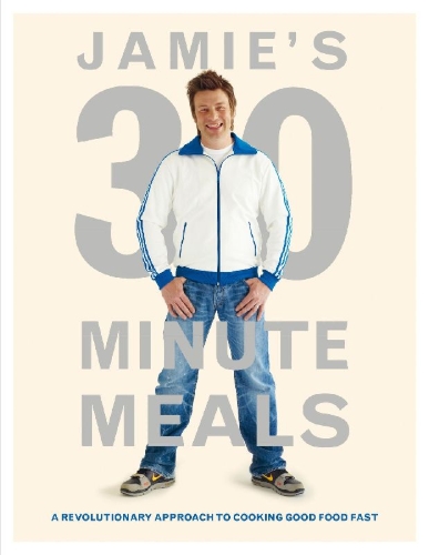 Buchcover und Innenansicht für das Buch: Jamie's 30 Minute Meals