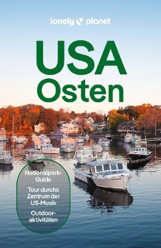 Buchcover und Innenansicht für das Buch: LONELY PLANET Reiseführer USA Osten