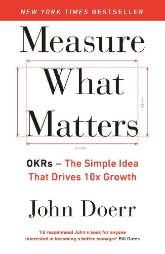 Buchcover und Innenansicht für das Buch: Measure What Matters