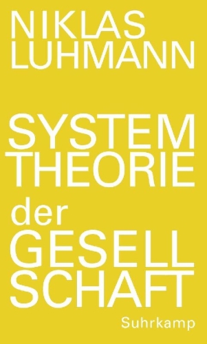 Buchcover und Innenansicht für das Buch: Systemtheorie der Gesellschaft