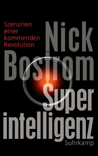 Buchcover und Innenansicht für das Buch: Superintelligence. Paths, Dangers, Strategies