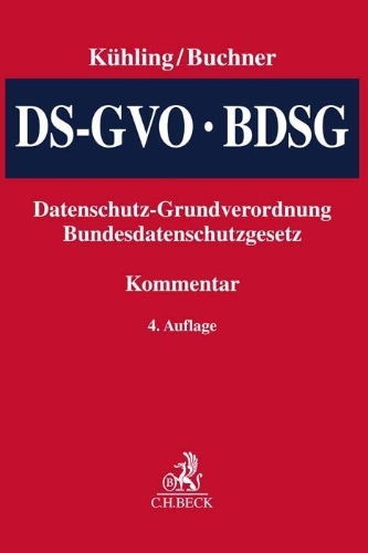 Buchcover und Innenansicht für das Buch: Datenschutz-Grundverordnung / BDSG. DS-GVO / BDSG
