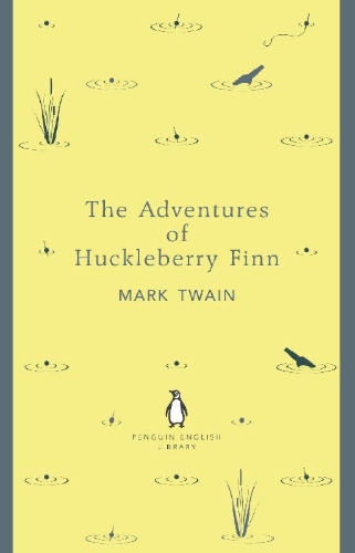 Buchcover und Innenansicht für das Buch: The Adventures of Huckleberry Finn