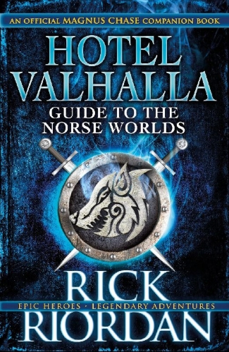 Buchcover und Innenansicht für das Buch: Hotel Valhalla Guide to the Norse Worlds