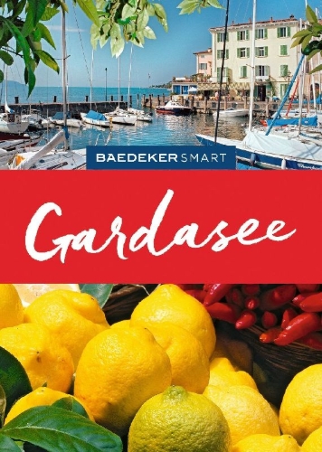 Buchcover und Innenansicht für das Buch: Baedeker SMART Reiseführer Gardasee