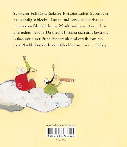 Buchcover und Innenansicht für das Buch: Die Glücksfee