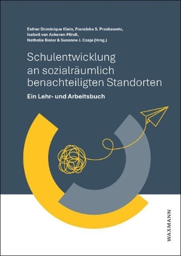 Buchcover und Innenansicht für das Buch: Schulentwicklung an sozialräumlich benachteiligten Standorten