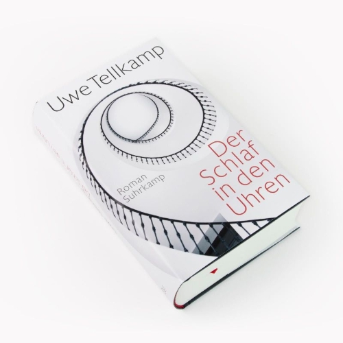 Buchcover und Innenansicht für das Buch: Der Schlaf in den Uhren