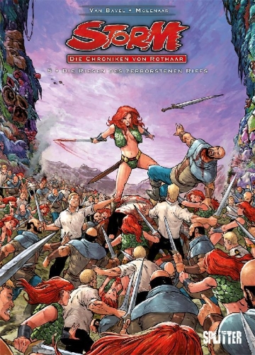 Buchcover und Innenansicht für das Buch: Storm - Die Chroniken von Rothaar. Band 5