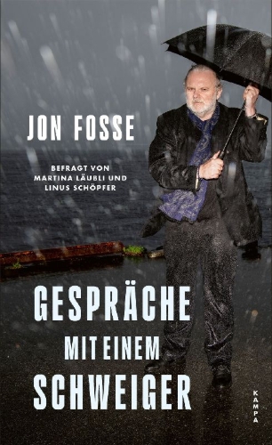 Buchcover und Innenansicht für das Buch: Gespräche mit einem Schweiger