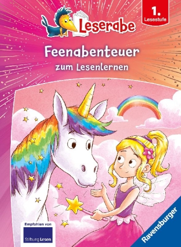 Buchcover und Innenansicht für das Buch: Leserabe Sonderausgaben - Feenabenteuer zum Lesenlernen