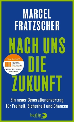 Buchcover und Innenansicht für das Buch: Nach uns die Zukunft