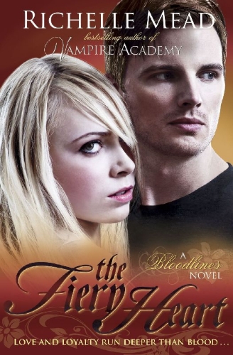 Buchcover und Innenansicht für das Buch: Bloodlines 04. The Fiery Heart