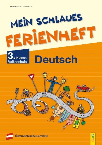 Buchcover und Innenansicht für das Buch: Mein schlaues Ferienheft Deutsch - 3. Klasse Volksschule