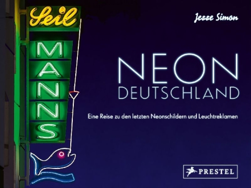 Buchcover und Innenansicht für das Buch: Neon Deutschland