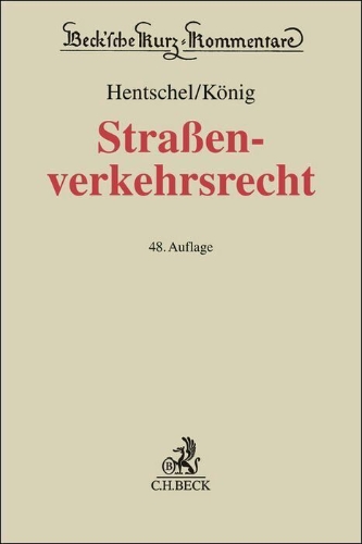 Buchcover und Innenansicht für das Buch: Straßenverkehrsrecht