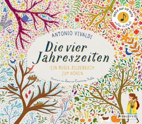 Buchcover und Innenansicht für das Buch: The Story Orchestra: Four Seasons in One Day
