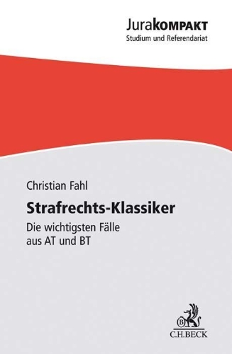 Buchcover und Innenansicht für das Buch: Strafrechts-Klassiker