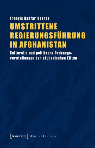 Buchcover und Innenansicht für das Buch: Umstrittene Regierungsführung in Afghanistan