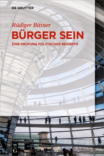 Buchcover und Innenansicht für das Buch: Bürger sein
