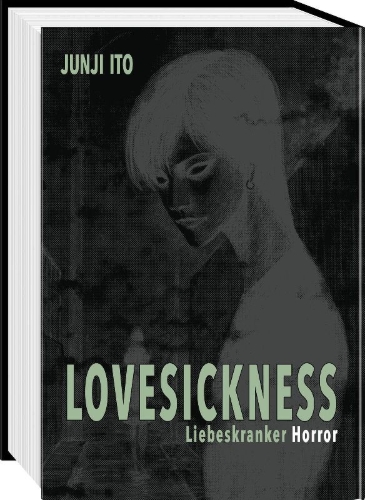 Buchcover und Innenansicht für das Buch: ITO JUNJI JISEN KESSAKUSHU Shibito no Koi Wazurai