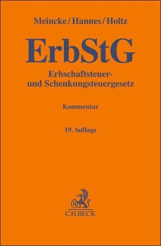 Buchcover und Innenansicht für das Buch: Erbschaftsteuer- und Schenkungsteuergesetz. ErbStG