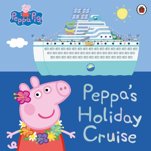 Buchcover und Innenansicht für das Buch: Peppa Pig: Peppa's Holiday Cruise