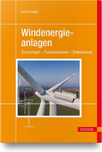 Buchcover und Innenansicht für das Buch: Windenergieanlagen