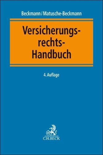 Buchcover und Innenansicht für das Buch: Versicherungsrechts-Handbuch