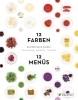 Buchcover und Innenansicht für das Buch: Kochen nach Farben. 12 Farben - 12 Menüs