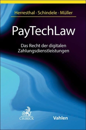 Buchcover und Innenansicht für das Buch: PayTechLaw